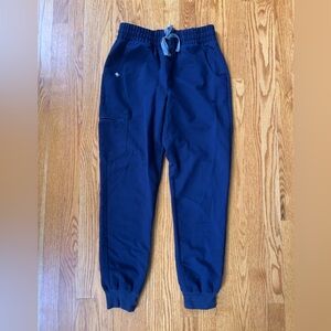 Figs Deep Blue Ankle Jogger Pants